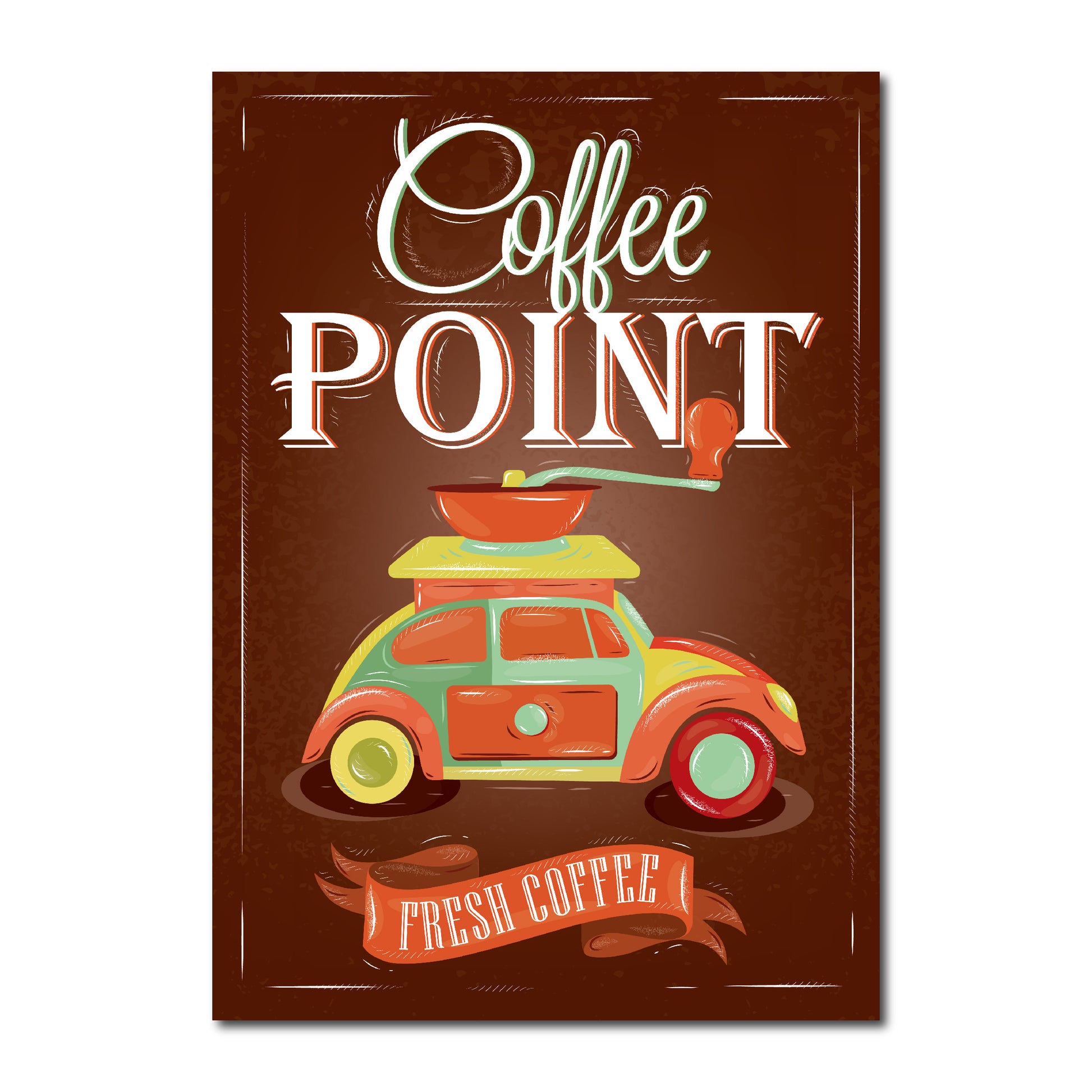 Coffee point falikép