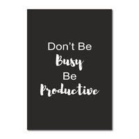 Be productive falikép