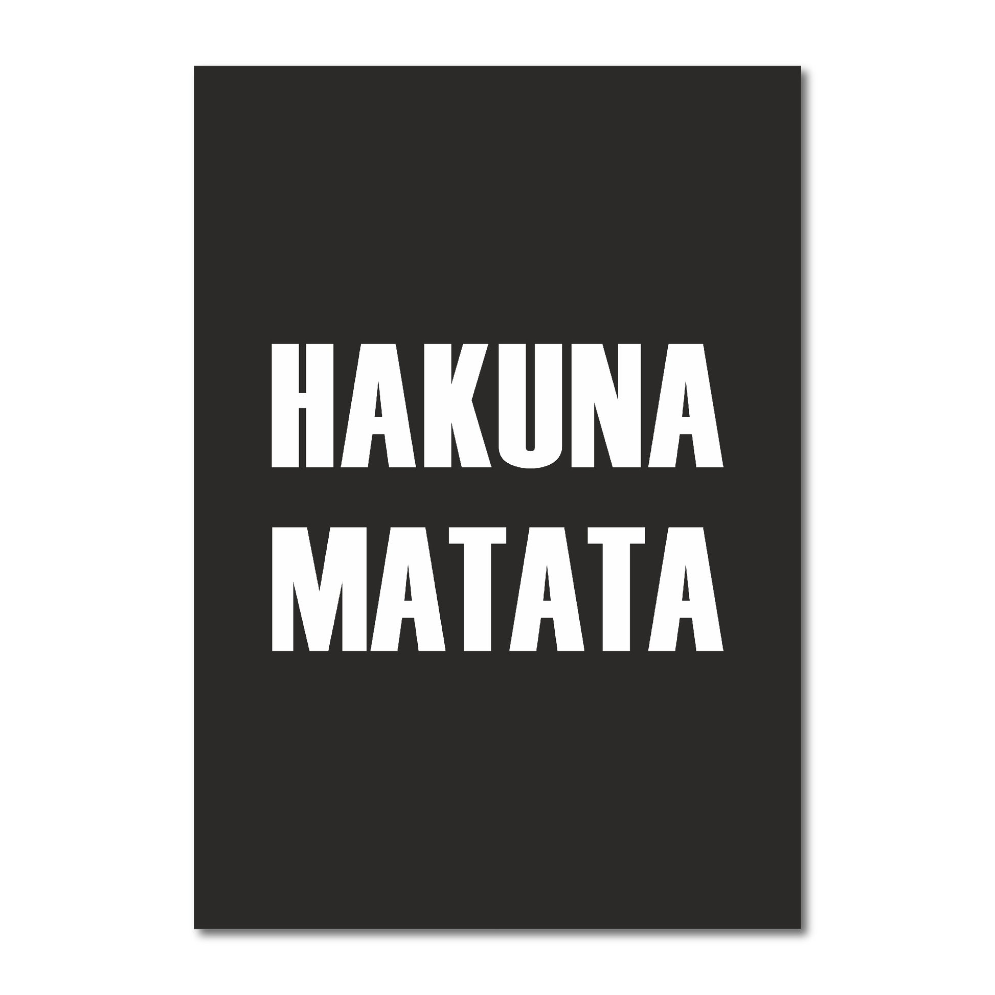 Hakuna Matata falikép