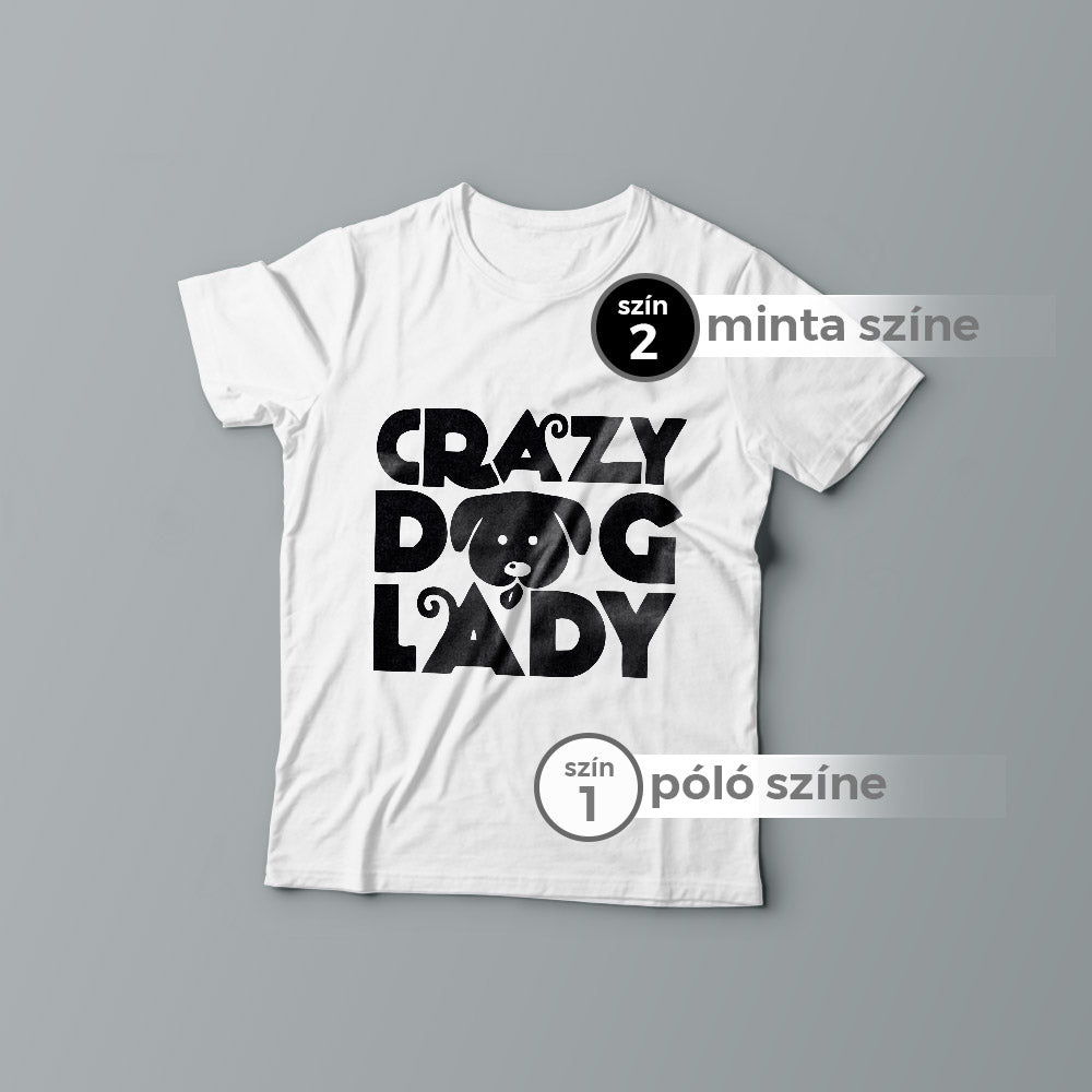 CRAZY DOG LADY - PÓLÓ