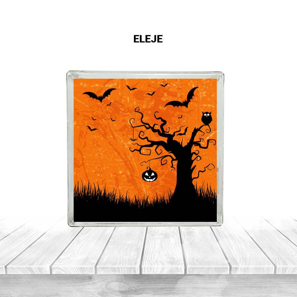 HALLOWEEN SMILE ÜVEGTÉGLA