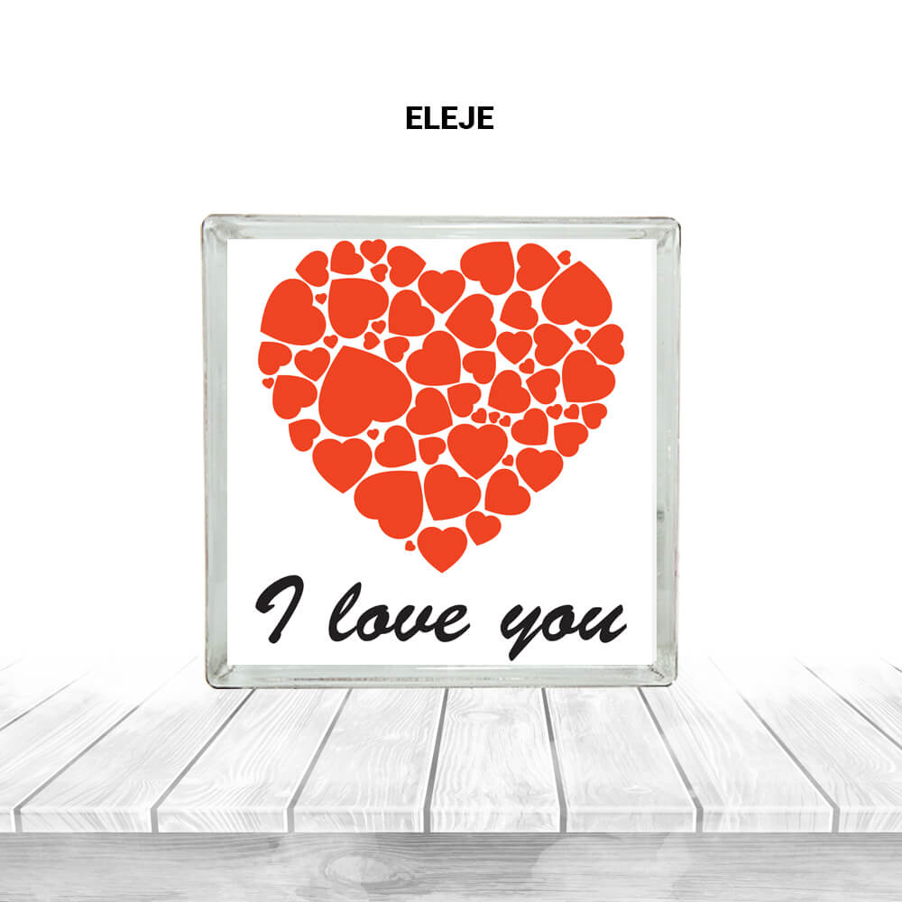 SZÍVBEN SZÍV ÜVEGTÉGLA